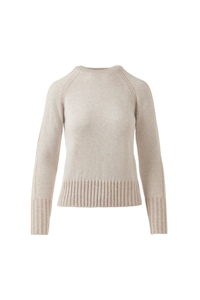 Kinross Cashmere Plaited Crew