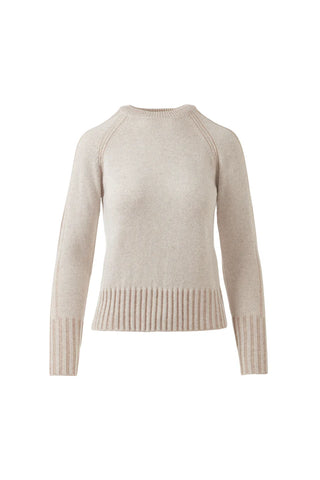 Kinross Cashmere Plaited Crew