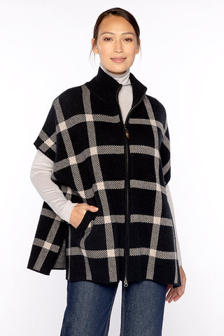 Kinross Sleeveless Zip Cardigan