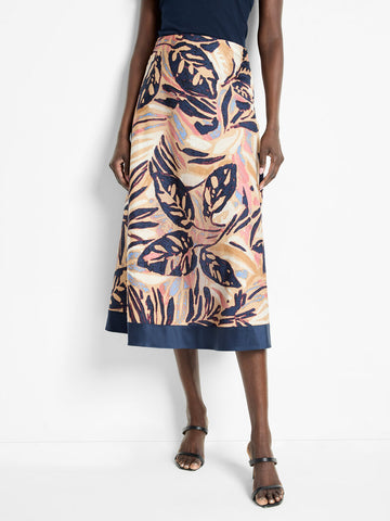 NIC+ZOE Terracotta Garden Skirt