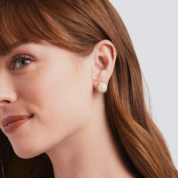 Julie Vos Juliet Pearl Stud Earring