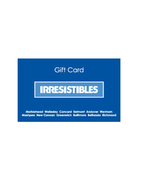 Irresistibles Gift Card