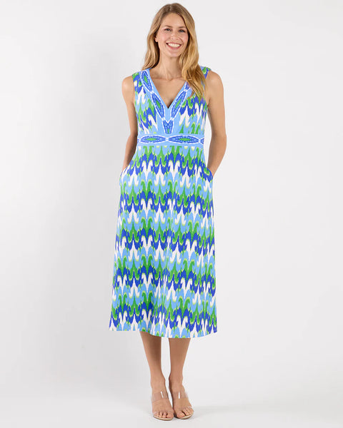 Jude Connally Bradley Ikat Maxi