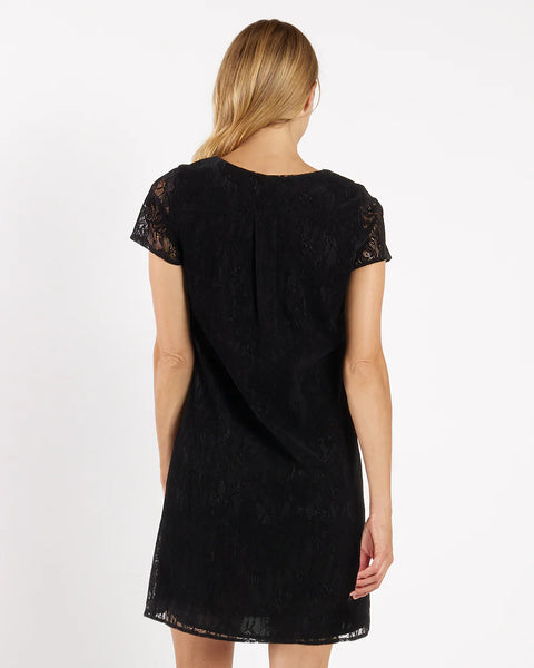 Jude Connally Velvet Lace Dress