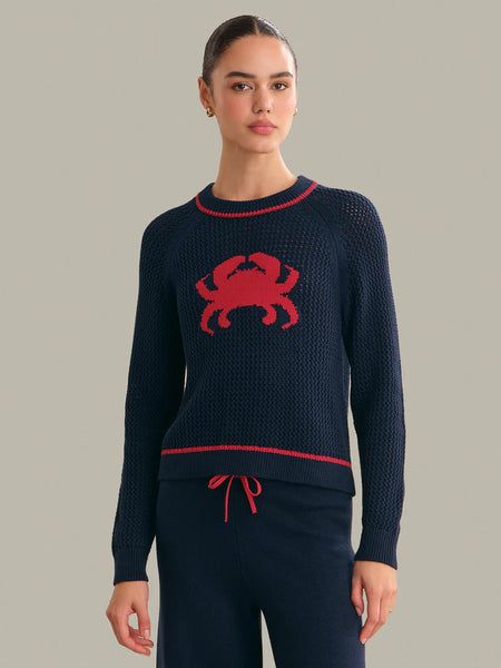 Crab Motif Sweater