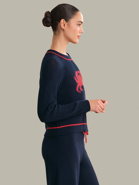 Crab Motif Sweater