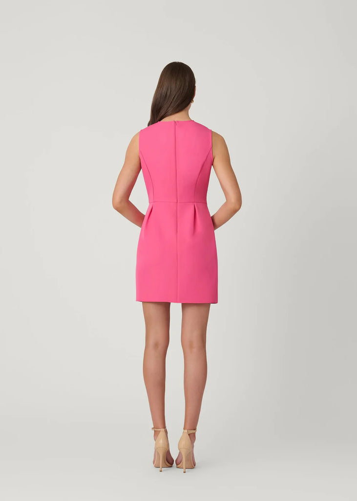 shoshanna hot pink dress Midnight Ellie Dress