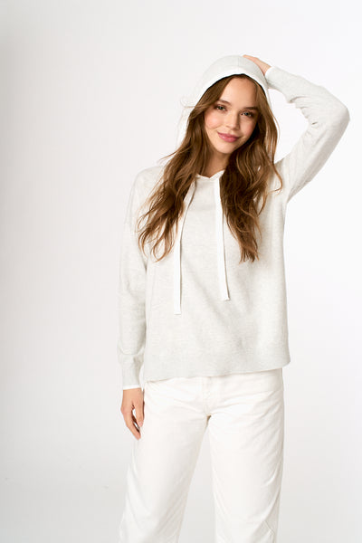 Tipped Hoodie Sweater
