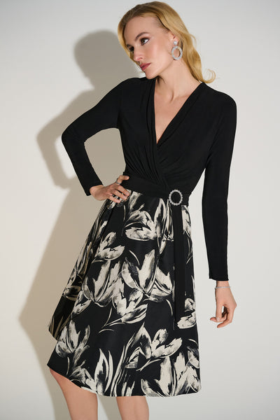 Joseph Ribkoff Jacquard Skirt Dress