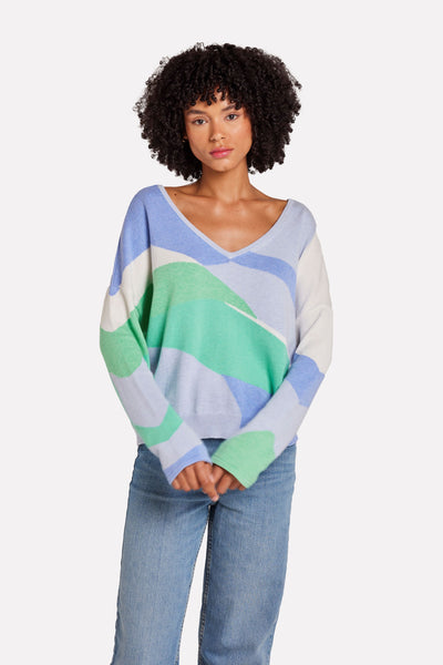 WISPR by Brodie Reversible Abstract Sweater