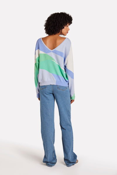 WISPR by Brodie Reversible Abstract Sweater