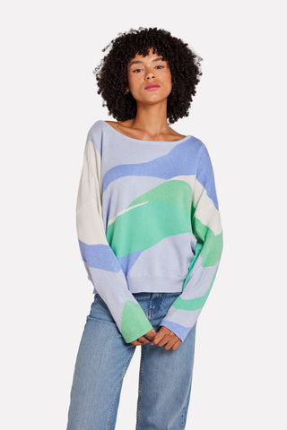 WISPR by Brodie Reversible Abstract Sweater