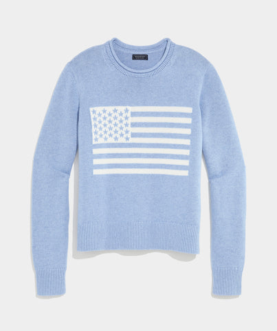 Vineyard Vines Katie Cotton Americana Sweater