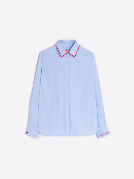 Vilagallo Heart Trim Shirt
