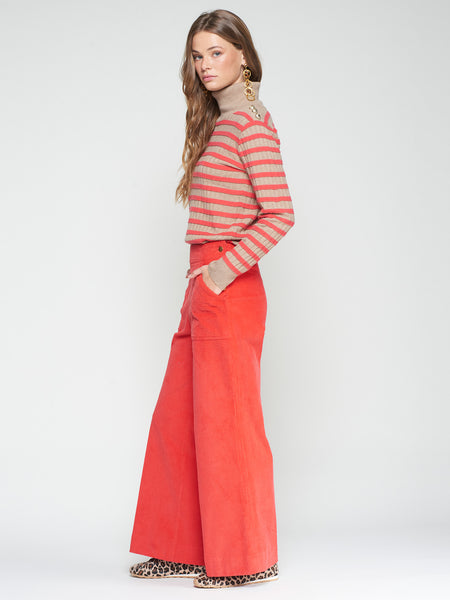 Vilagallo Coral Cord Pants