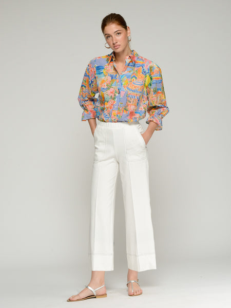 Vilagallo Topstitch Pant