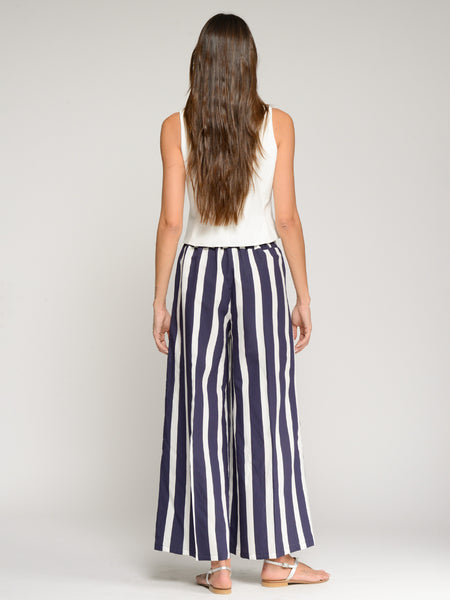 Vilagallo Stripe Pleat Pants