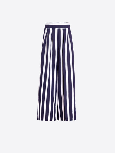 Vilagallo Stripe Pleat Pants