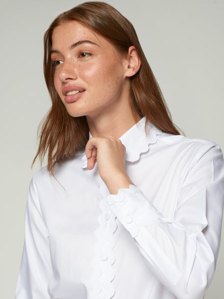 Vilagallo Ric Rac Trim Shirt