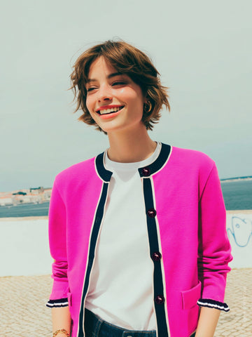 Vilagallo Trim Cardigan