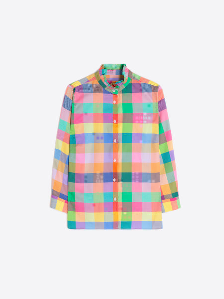Vilagallo Multi Plaid Shirt