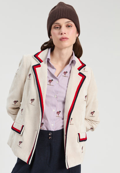 Vilagallo Skier Embroidered Jacket
