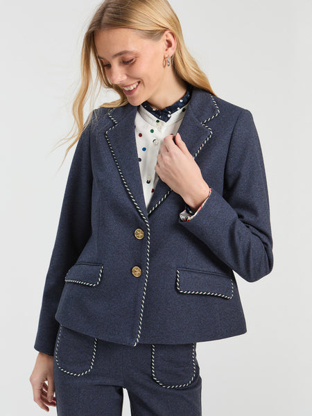 Vilagallo Rope Trim Jacket