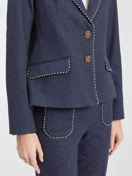 Vilagallo Rope Trim Jacket