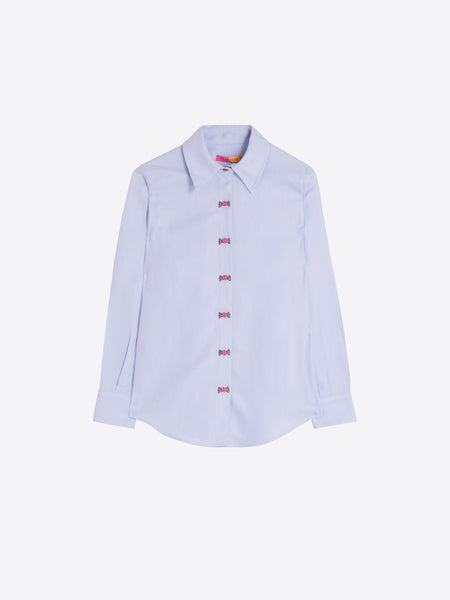 Vilagallo Peppermint Button Shirt
