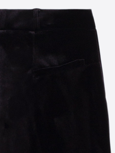 Vilagallo Black Velvet Pants