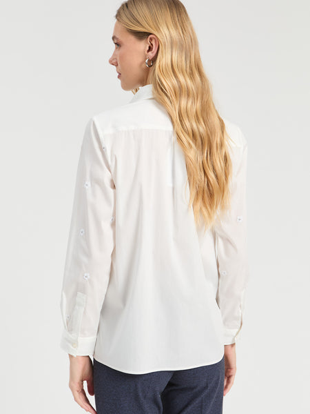 Vilagallo Crystal Flower Shirt