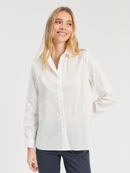 Vilagallo Crystal Flower Shirt
