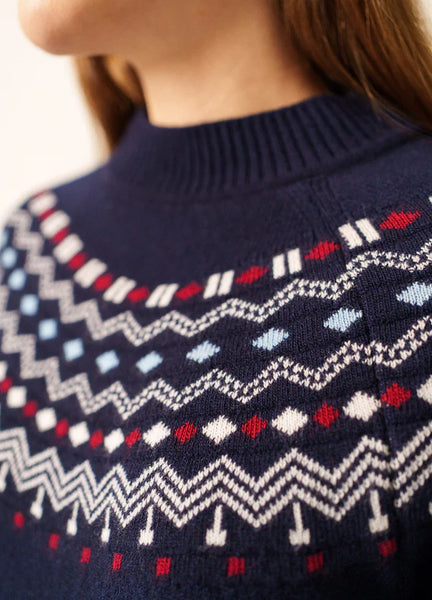 Saint James Mont Cervin Fairisle Sweater
