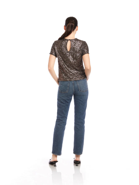 Fifteen Twenty Sequin Top