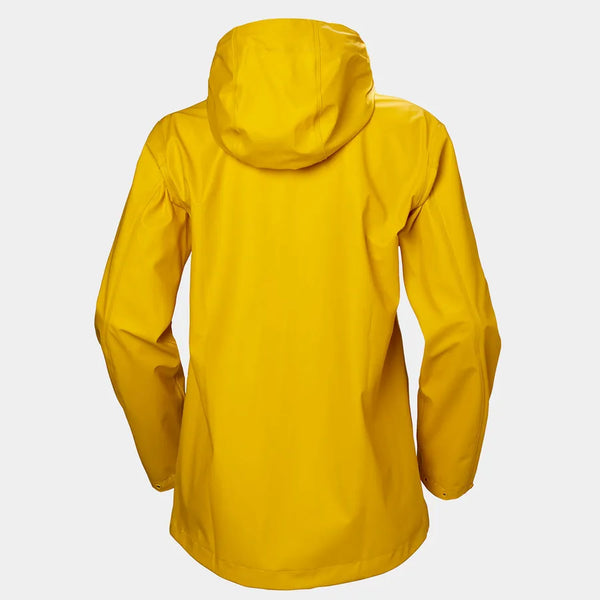 Helly Hansen Moss Rain Jacket in Slicker Yellow