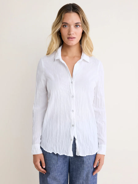 NIC+ZOE Core Cotton Crinkle Shirt