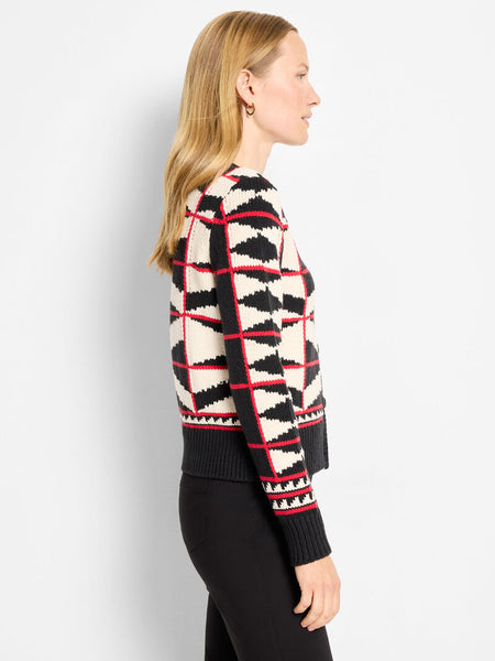 NIC+ZOE Scarlet Angles Cardigan