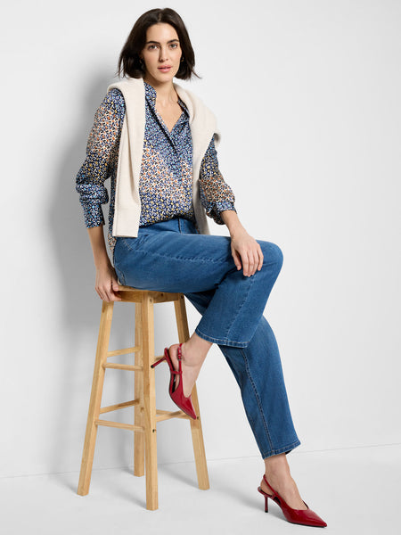NIC+ZOE Monogram Mix Top