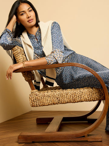 NIC+ZOE Monogram Mix Top