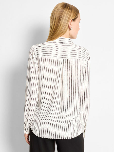 NIC+ZOE Mini Painted Stripe Shirt