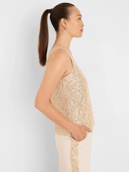 NIC+ZOE Sequin Tank