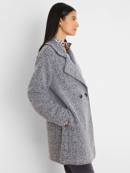 NIC+ZOE Mixed Boucle Knit Jacket