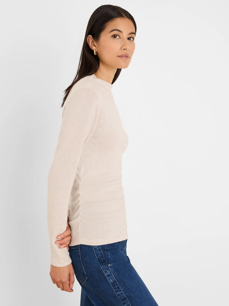 NIC+ZOE Everyday Sparkle Ruched Top