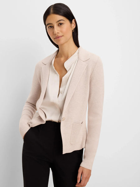 NIC+ZOE Elegant Knit Tailored Blazer
