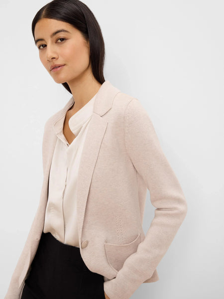 NIC+ZOE Elegant Knit Tailored Blazer
