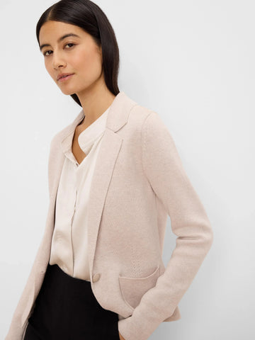 NIC+ZOE Elegant Knit Tailored Blazer