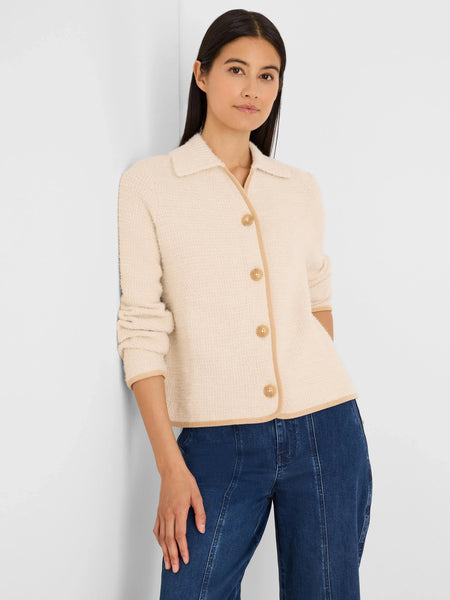 NIC+ZOE Velvet Cord Knit Jacket