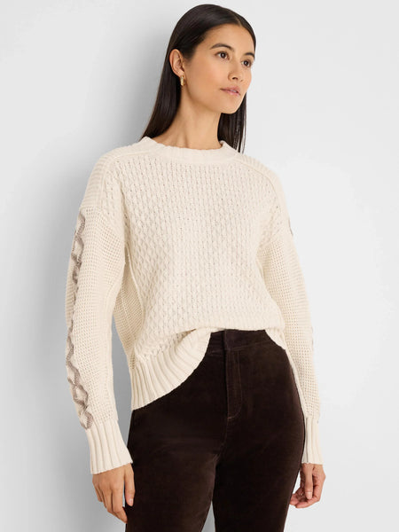 NIC+ZOE Criss Cross Sweater