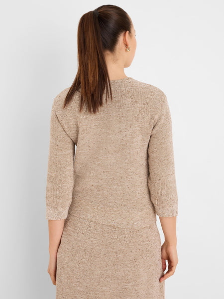 NIC+ZOE Tweed Stitch Sweater