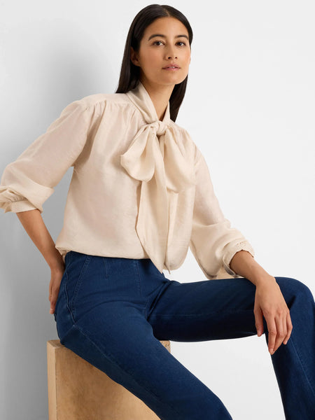 NIC+ZOE Tie Neck Top
